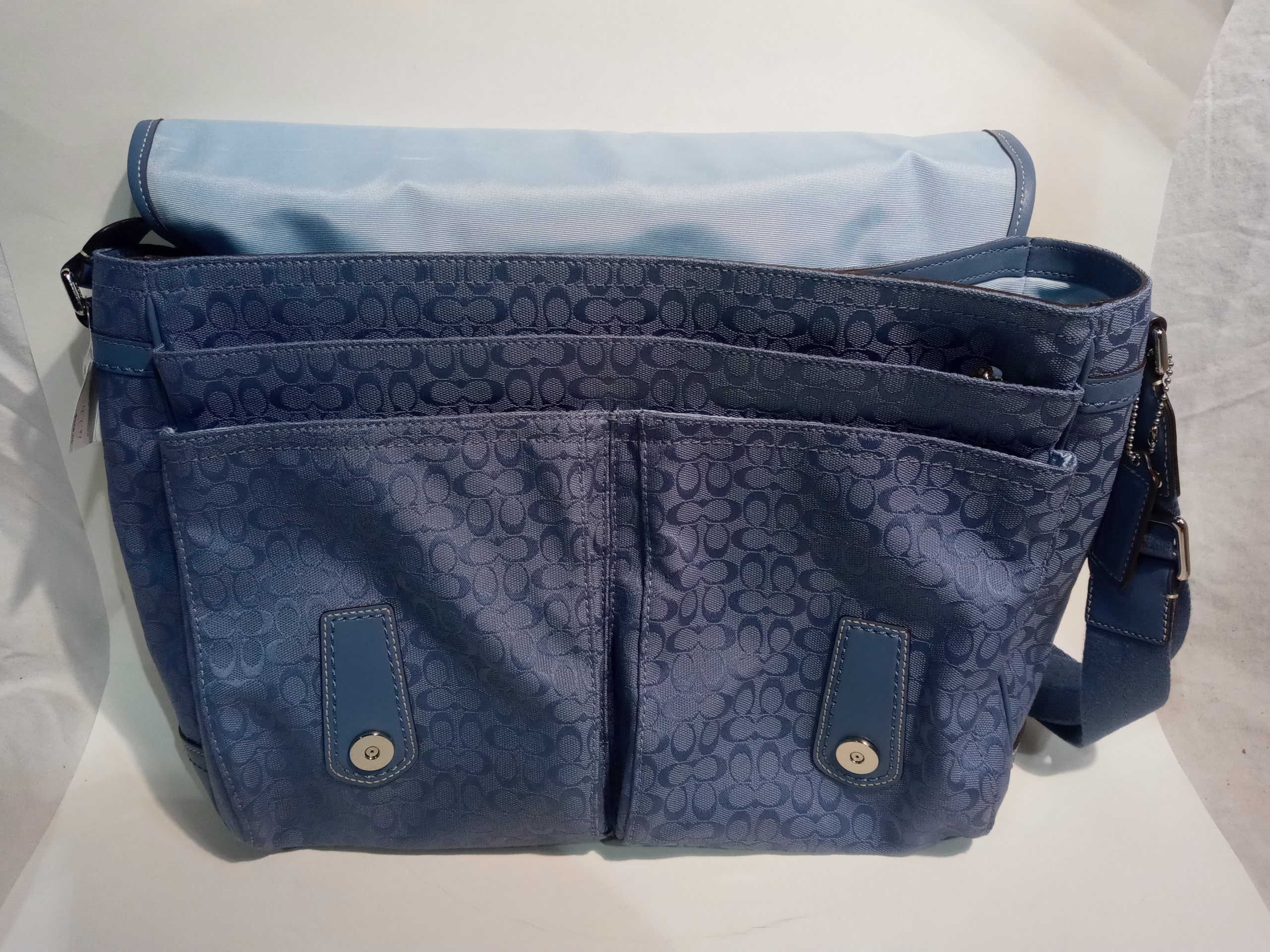 COACH Baby Messenger Bag in Blue