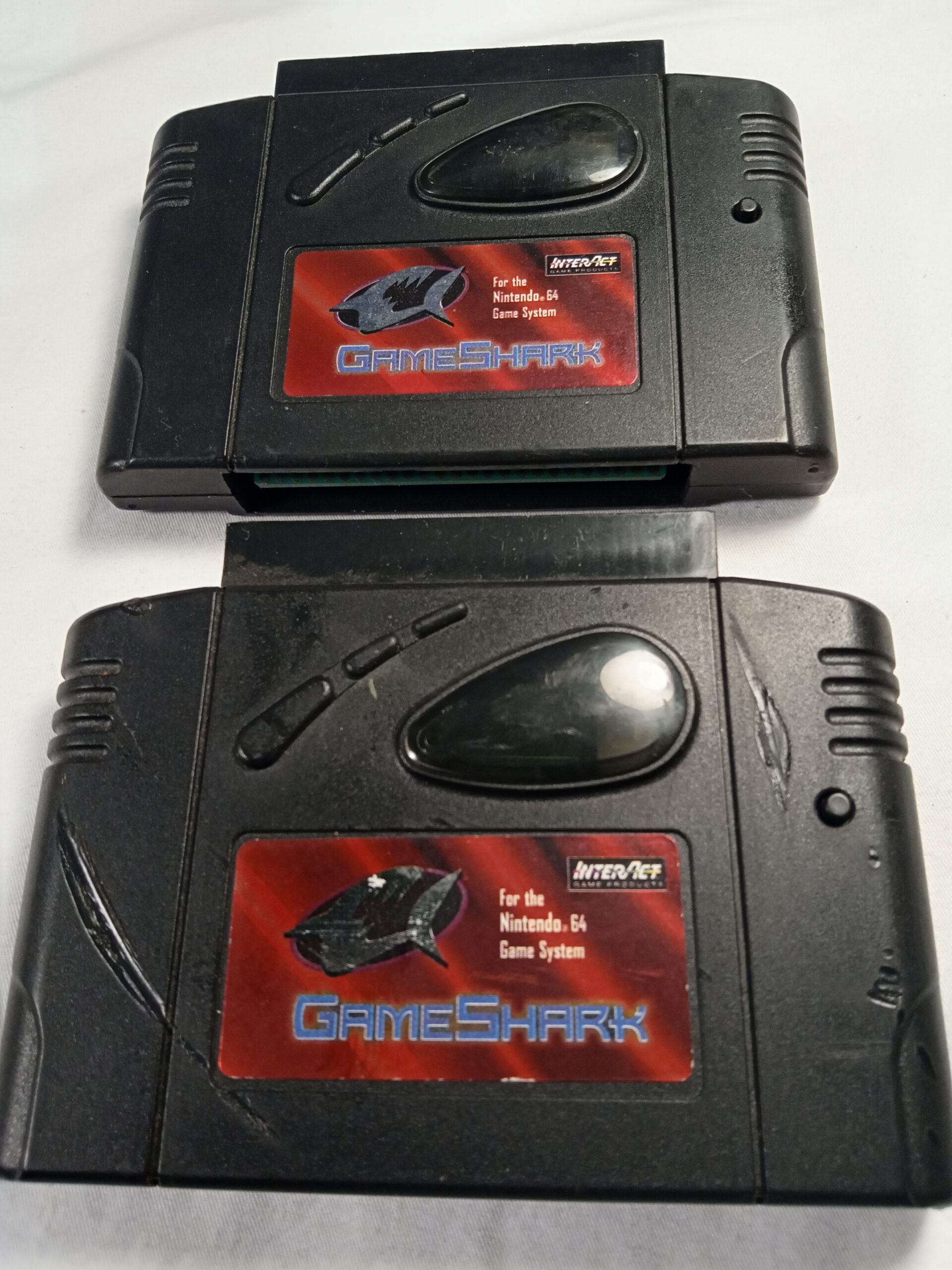 2 GameShark N64 V3.3 Authentic games Cart Only Cleaned/Tested Rescue Missions Ministries Thrift